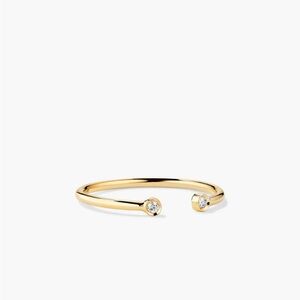 Mejuri Diamonds Open Ring